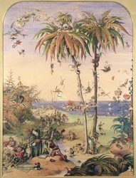 El árbol encantado, una fantasía basada en «La tempestad», 1845